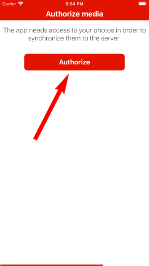 Authorize media