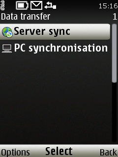 Confirm the sync