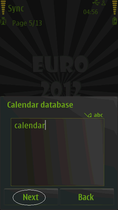 Fill: Calendar