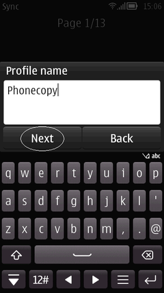 Type Phonecopy