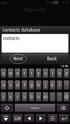 Fill: Contacts